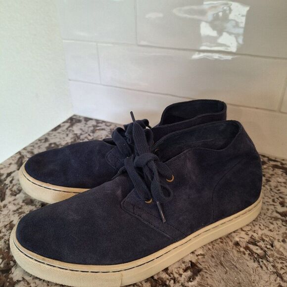 POLO RALPH LAUREN Men's Joplin  Suede Chukka Boot Navy 8 - Picture 4 of 9